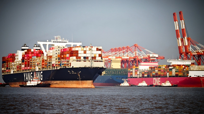 上海港内贸海运新年开门红，，，，，，，，一月集装箱吞吐量超175万标准箱